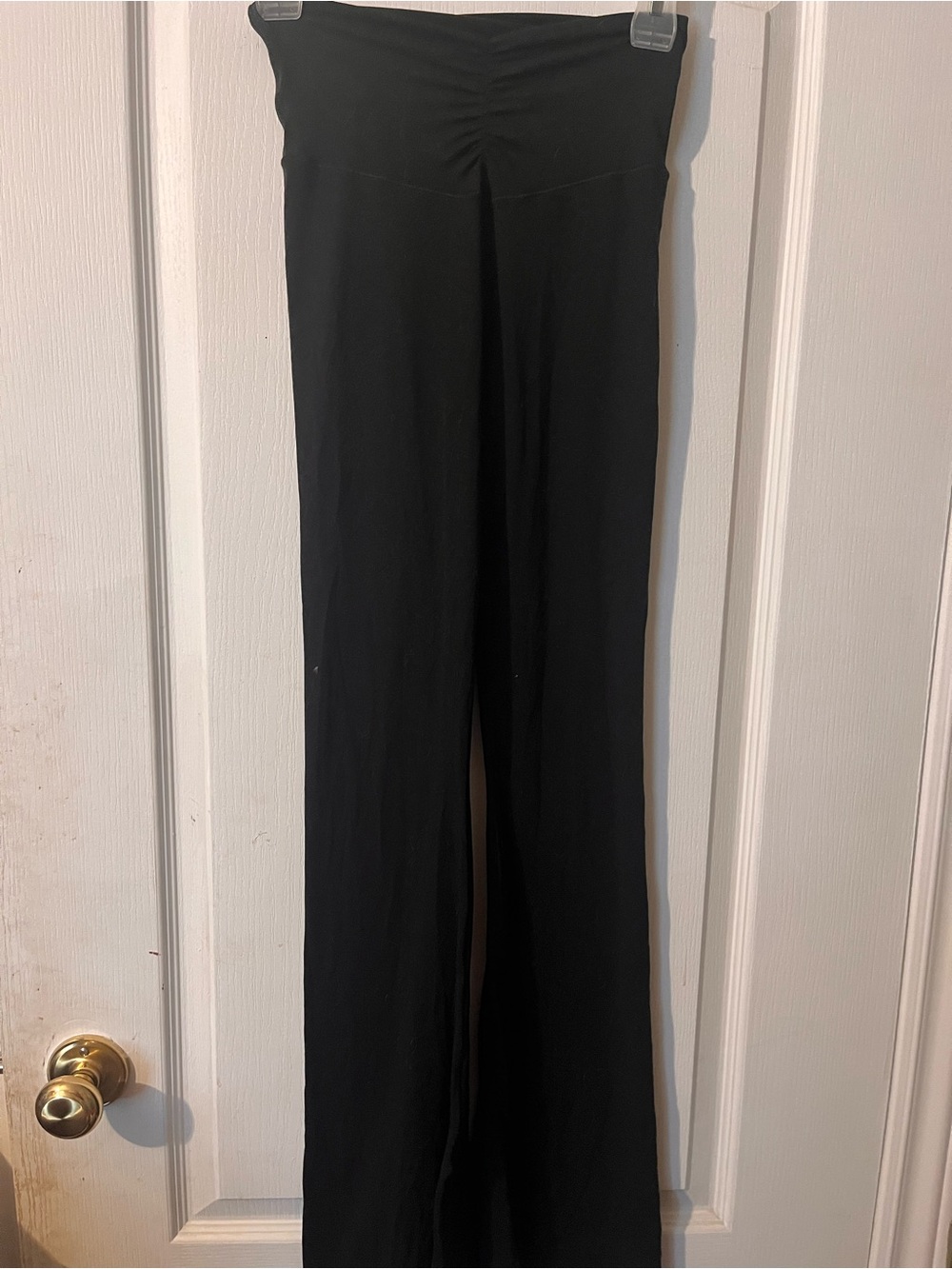 Black Aerie Offline Flare Leggings